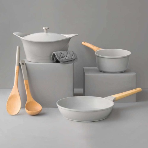 Poêle anti-adhérente 24 cm sans PTFE/PFOA - Cookut