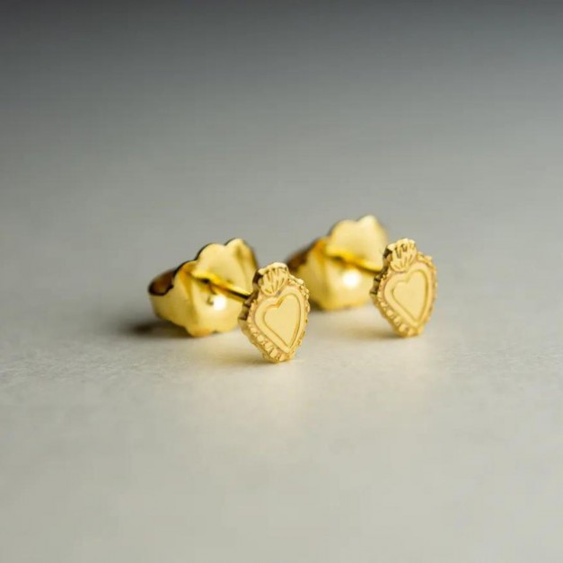 Adorabili Paris - Boucles d'oreilles Voto Coeurs