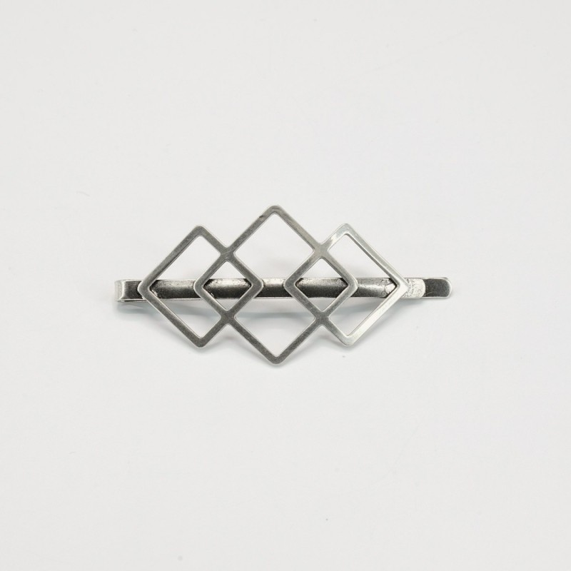 Voir la slide Gypso - Barette Céleste - argent antique
