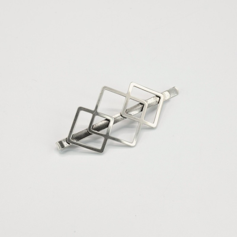 Voir la slide Gypso - Barette Céleste - argent antique