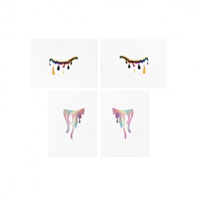 Tattoo temporaire Gold Tears - Tatt on me
