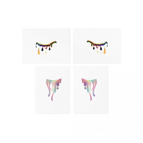 Tattoo temporaire Gold Tears - Tatt on me Tattoo temporaire Gold Tears - Tatt on me