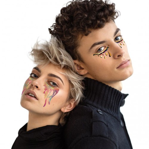 Tattoo temporaire Gold Tears - Tatt on me Tattoo temporaire Gold Tears - Tatt on me