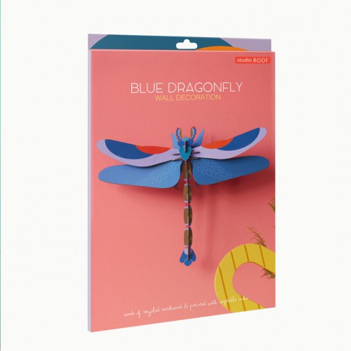 Déco murale - Blue Dragonfly - Studio Roof Déco murale - Blue Dragonfly - Studio Roof