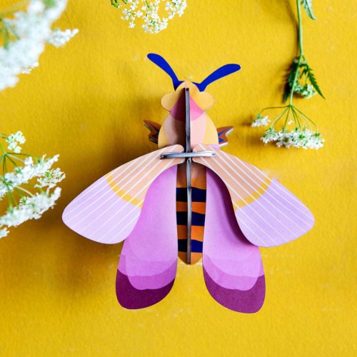 Déco murale - Pink bee - Studio Roof Déco murale - Pink bee - Studio Roof