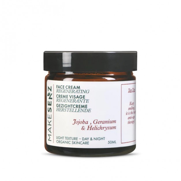 MakeSenz crème visage jojoba régénérante pour les premières rides