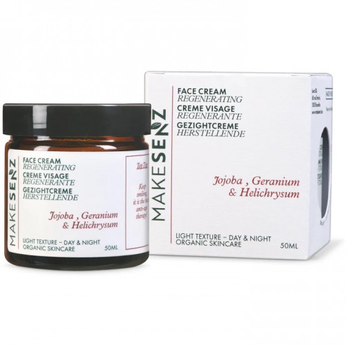 MakeSenz crème visage jojoba régénérante pour les premières rides MakeSenz crème visage jojoba régénérante pour les premières rides