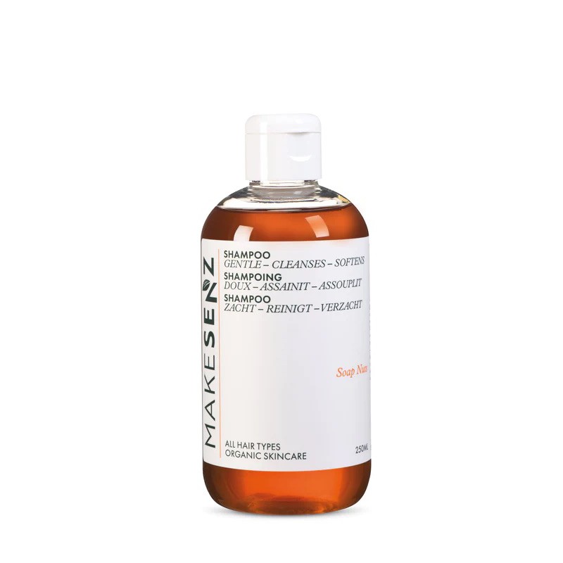 MakeSenz shampoing doux naturel pour tous types de cheveux Voir la slide MakeSenz shampoing doux naturel pour tous types de cheveux
