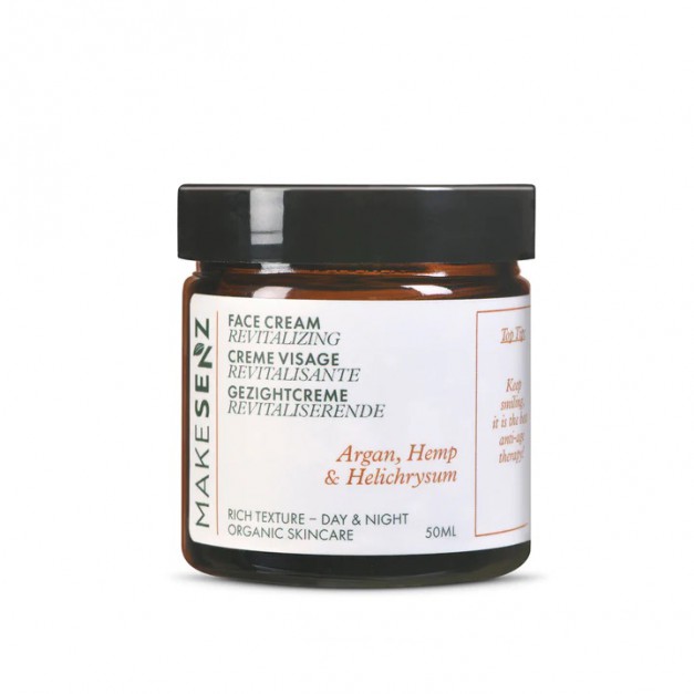 MakeSenz crème visage argan revitalisante pour les peaux matures