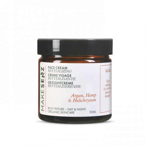 MakeSenz crème visage argan revitalisante pour les peaux matures MakeSenz crème visage argan revitalisante pour les peaux matures
