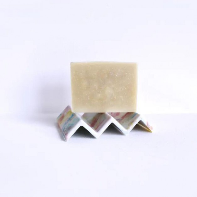 Porte-savon en platique recyclé - Lotus - Hello Waste