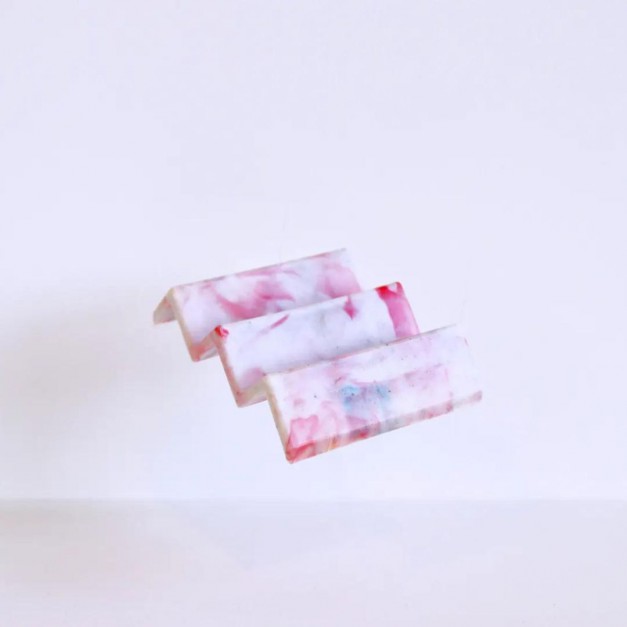 Porte-savon en platique recyclé - Coquelicot - Hello Waste