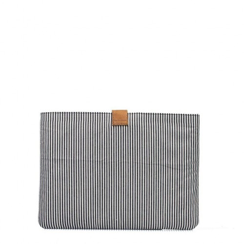 O my bag - Pochette ordinateur 13" - coton/cuir camel O my bag - Pochette ordinateur 13" - coton/cuir camel