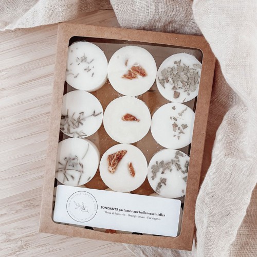 Yoku Fondants cire de coco parfumés aux huiles essentielles Yoku Fondants cire de coco parfumés aux huiles essentielles