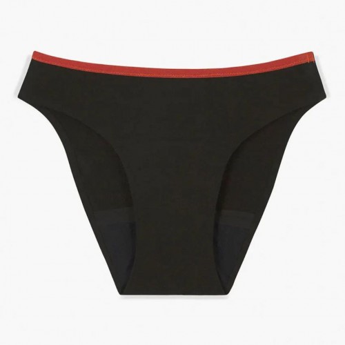 *Smoon culotte menstruelle COTON noire flux abondant