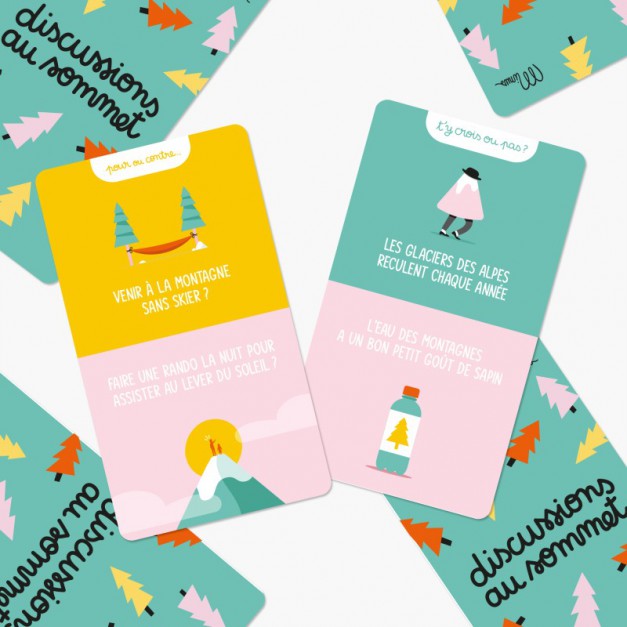 **Jeu Discussions au sommet - Minus Editions