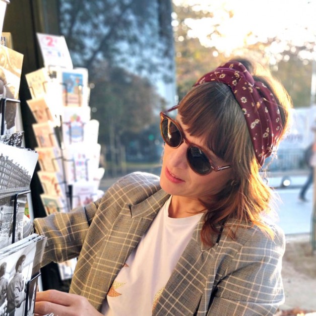 Laure Derrey - Headband upcyclé Jeanne
