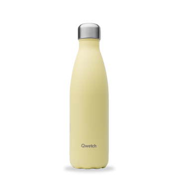 Gourde isotherme Citron givré 260 ml - 12h chaud / 24h froid - Qwetch