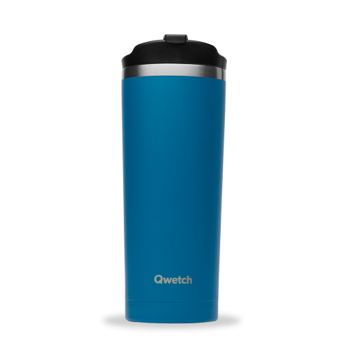 **Travel Mug Bleu canard 470 ml - Qwetch **Travel Mug Bleu canard 470 ml - Qwetch