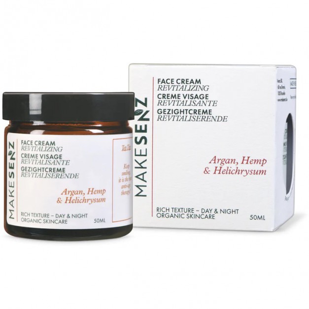 MakeSenz crème visage argan revitalisante pour les peaux matures