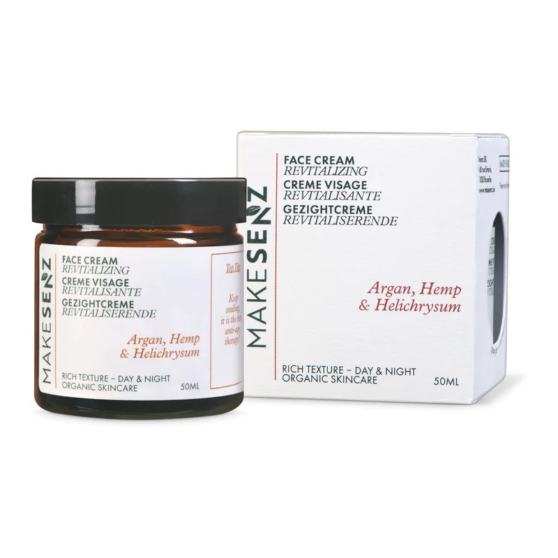 MakeSenz crème visage argan revitalisante pour les peaux matures Voir la slide MakeSenz crème visage argan revitalisante pour les peaux matures