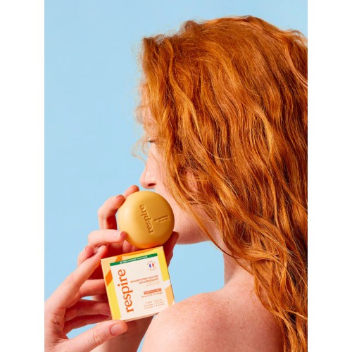 Respire shampoing solide nourrissant pour cheveux secs Respire shampoing solide nourrissant pour cheveux secs
