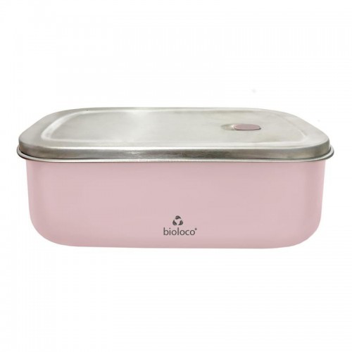 Lunchbox 500ml en acier inoxydable Rose - Bioloco Sky Lunchbox 500ml en acier inoxydable Rose - Bioloco Sky