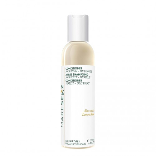 MakeSenz après-shampoing nourrissant et démêlant - Aloe vera & Lemon balm