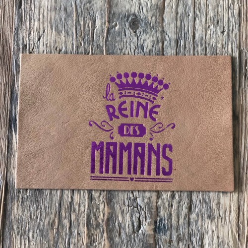 Carte postale "la reine des mamans" Carte postale "la reine des mamans"