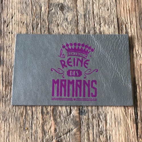 Carte postale "la reine des mamans" Carte postale "la reine des mamans"
