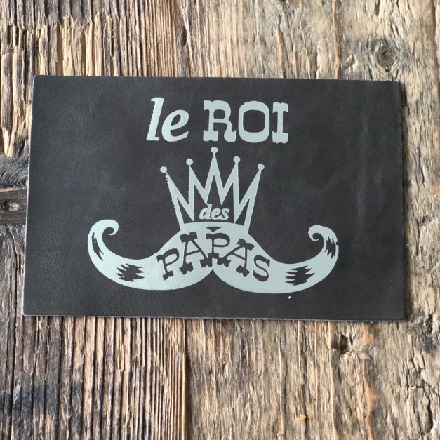 Carte postale "le roi des papas"