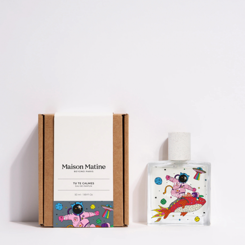 Maison Matine - Eau de parfum 50ml - Tu te Calmes Voir la slide Maison Matine - Eau de parfum 50ml - Tu te Calmes