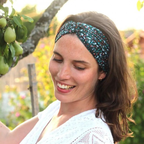 Laure Derrey - Headband upcyclé Lisa Laure Derrey - Headband upcyclé Lisa