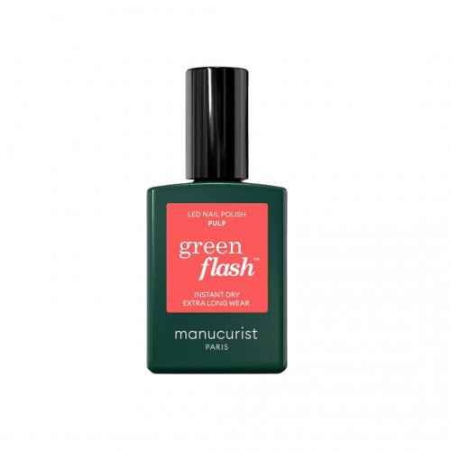 Vernis Semi-Permanent GREEN Flash Pulp - 12 Free Manucurist Vernis Semi-Permanent GREEN Flash Pulp - 12 Free Manucurist