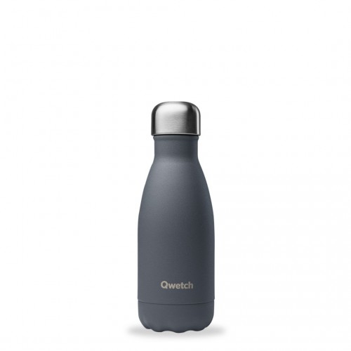 Gourde isotherme Granite Gris 260 ml - 12h chaud / 24h froid - Qwetch Gourde isotherme Granite Gris 260 ml - 12h chaud / 24h froid - Qwetch