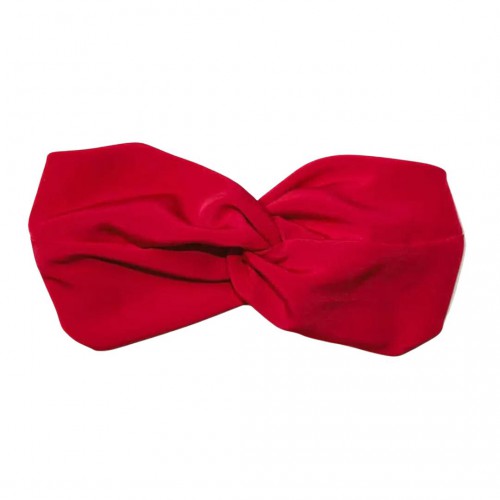 Laure Derrey - Headband upcyclé Rouge Cerise Laure Derrey - Headband upcyclé Rouge Cerise