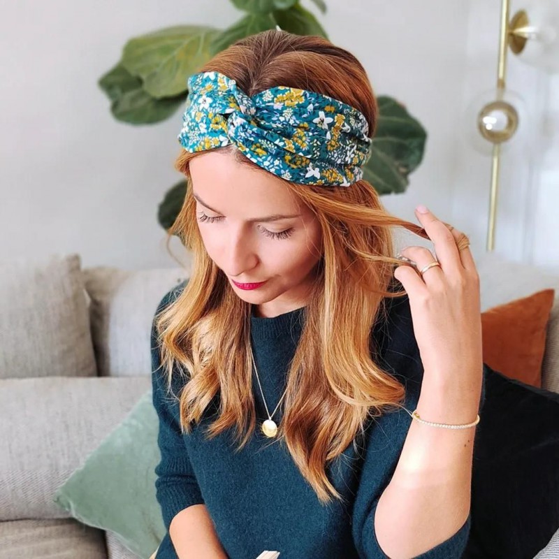 Laure Derrey - Headband upcyclé Alba Voir la slide Laure Derrey - Headband upcyclé Alba