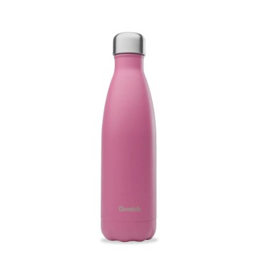 Gourde isotherme Orchidée 500 ml - 12h chaud / 24h froid - Qwetch