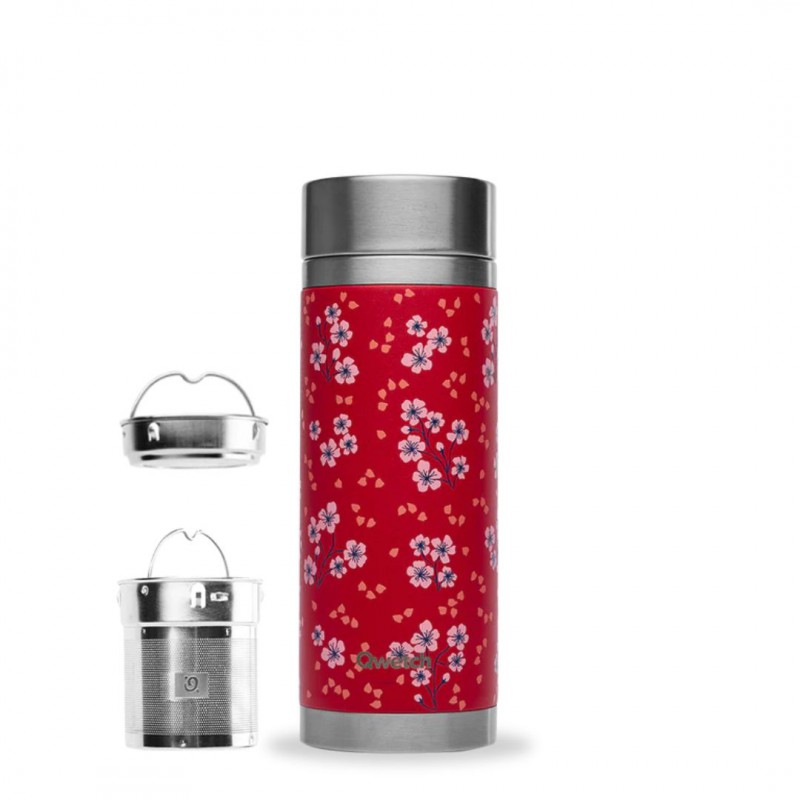 Théière isotherme 400 ml Hanami rouge - Qwetch Voir la slide Théière isotherme 400 ml Hanami rouge - Qwetch