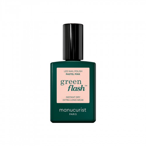 Vernis Semi-Permanent GREEN Flash Pastel Pink - 12 Free Manucurist