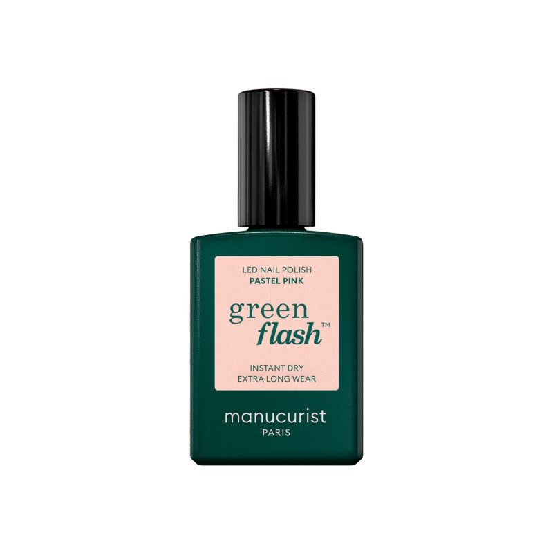 Voir la slide Vernis Semi-Permanent GREEN Flash Pastel Pink - 12 Free Manucurist