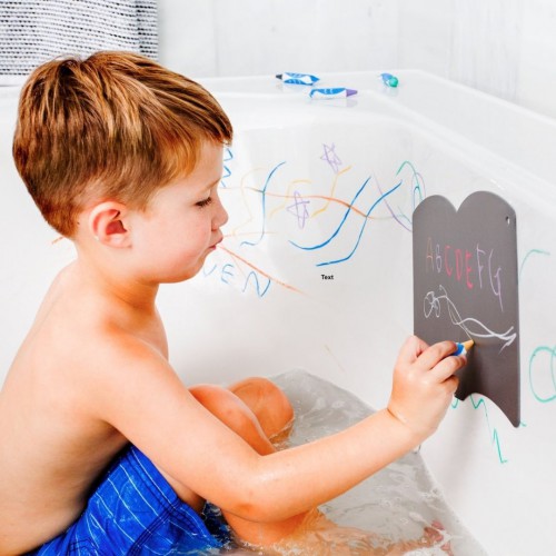 Kitpas - Crayons en cire de riz pour le bain - Brun, vert, sable Kitpas - Crayons en cire de riz pour le bain - Brun, vert, sable