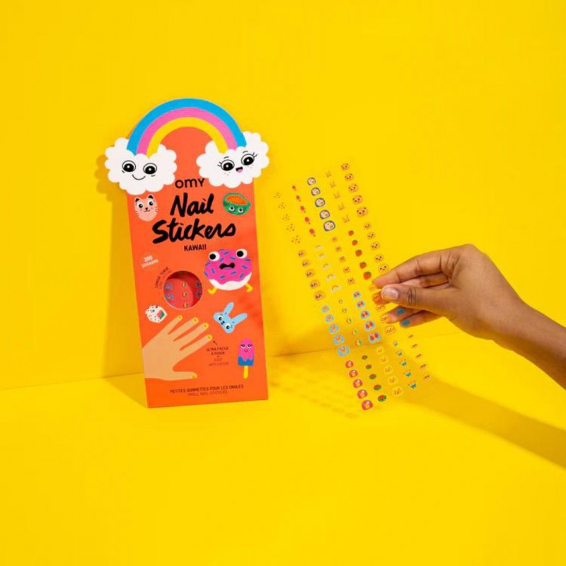 Voir la slide Omy - Nail stickers - Kawaii