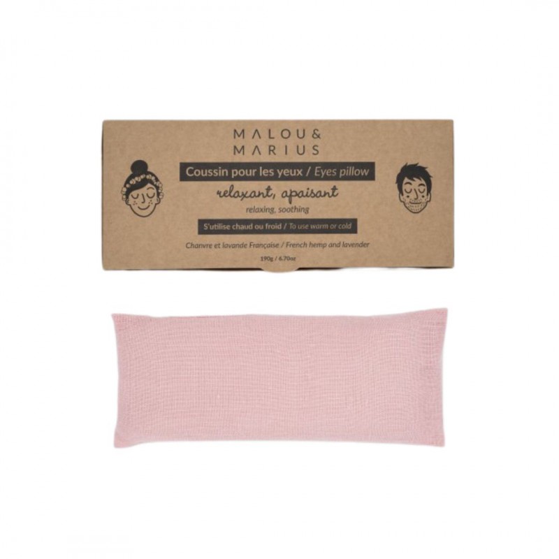 Coussin lesté pour les yeux - Malou et Marius Voir la slide Coussin lesté pour les yeux - Malou et Marius