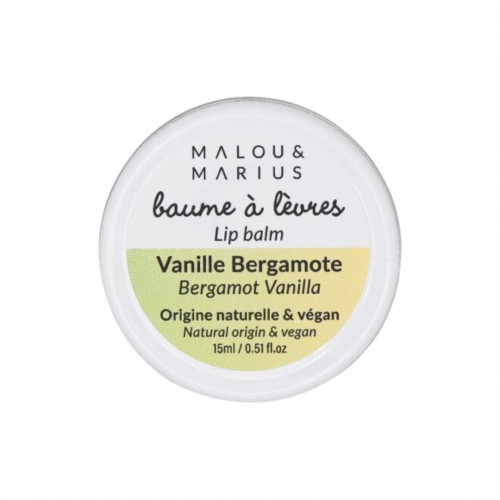 Baume à lèvres vanille bergamote - Malou et Marius Baume à lèvres vanille bergamote - Malou et Marius
