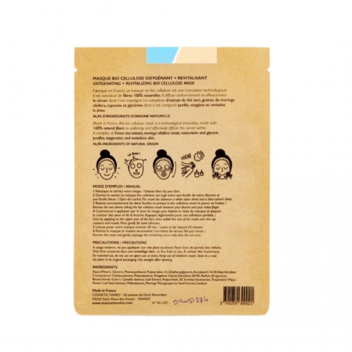 Masque visage Au grand air : oxygénant et revitalisant - Malou et Marius Masque visage Au grand air : oxygénant et revitalisant - Malou et Marius