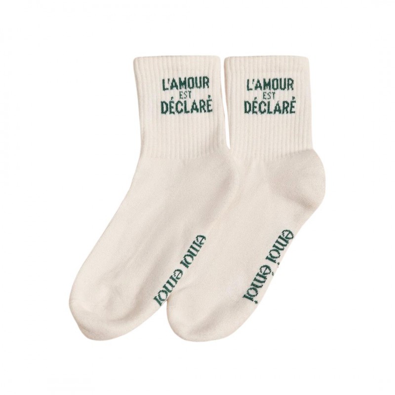 Emoi Emoi - Chaussettes L'amour est déclaré - 36-40 Voir la slide Emoi Emoi - Chaussettes L'amour est déclaré - 36-40