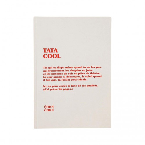 Emoi Emoi - Carnet Tata cool Emoi Emoi - Carnet Tata cool