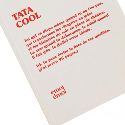 Emoi Emoi - Carnet Tata cool Emoi Emoi - Carnet Tata cool