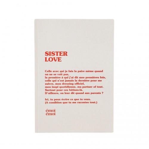 Emoi Emoi - Carnet Sister love